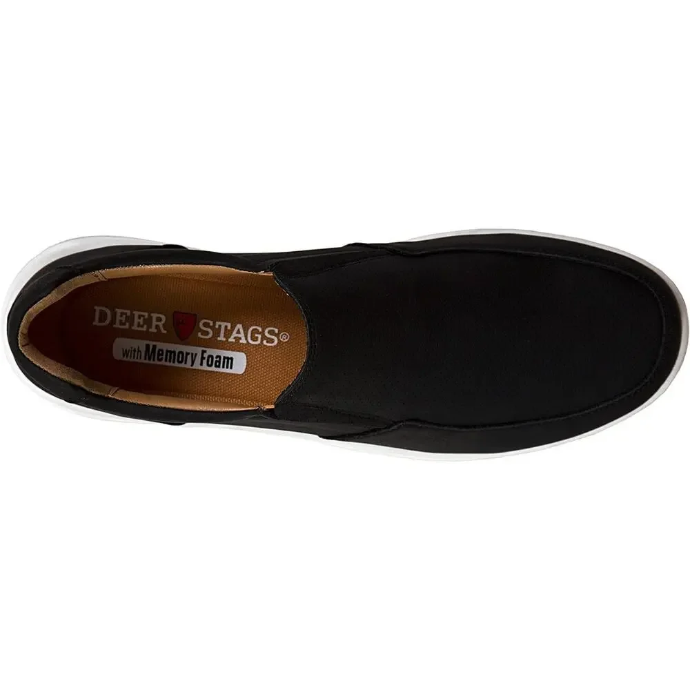 New In Box Deer Stags Men's Bentley Loafer, Black/White, 8M NIB